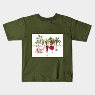 Vegetables Tubers in the garden Kids T-Shirt